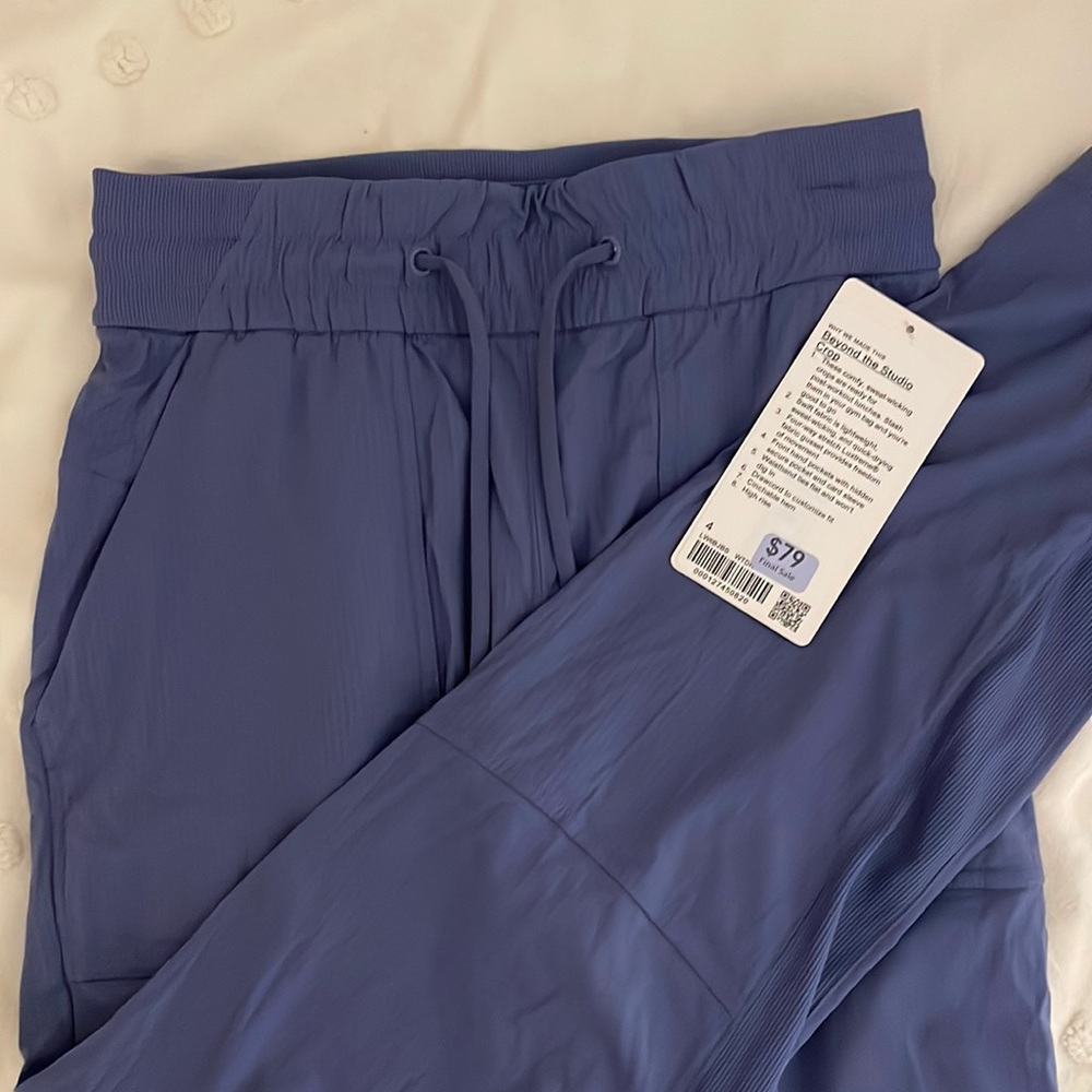 Lululemon beyond the studio crop